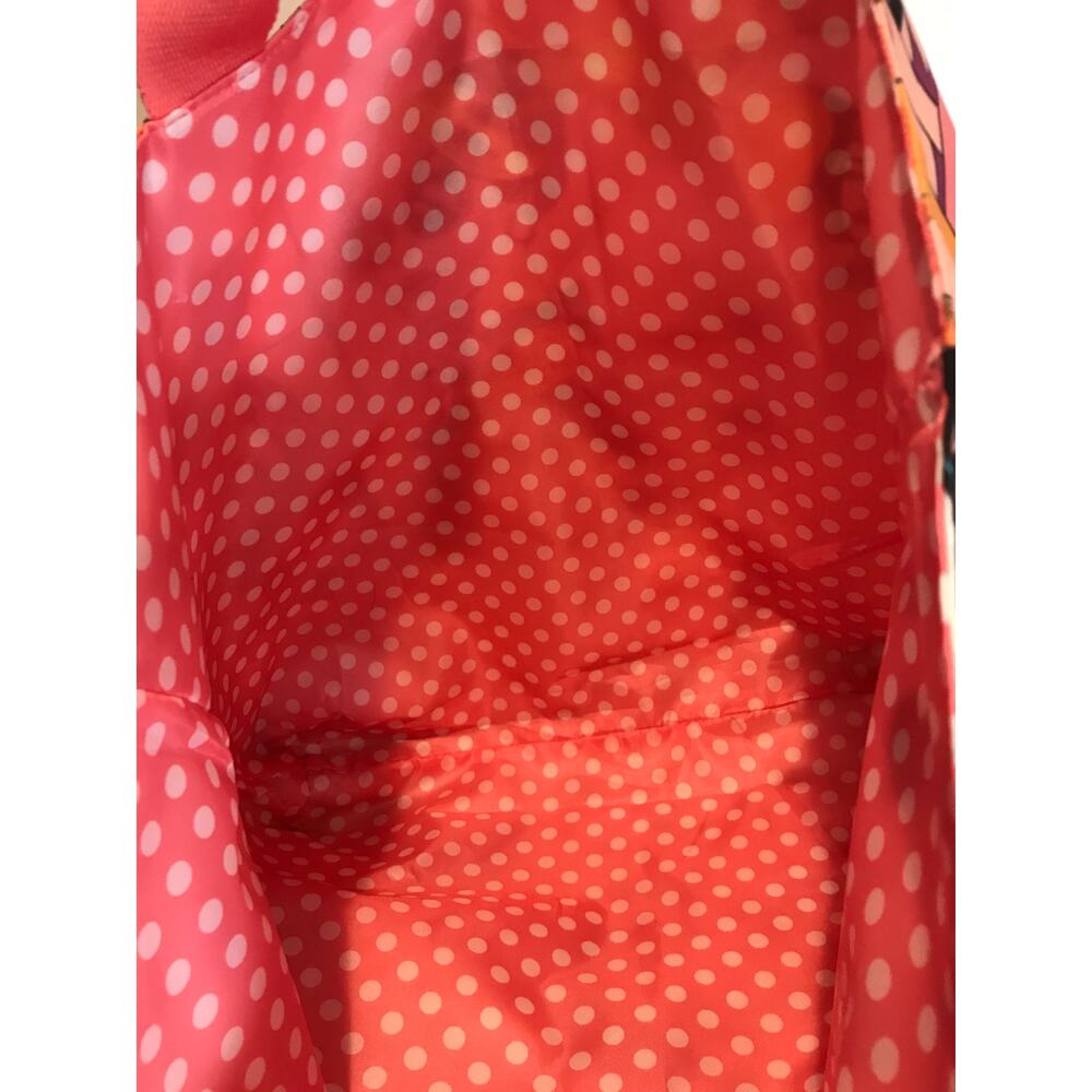 Estée Lauder Pink Comic Style Canvas Tote. EUC - Picture 3 of 5